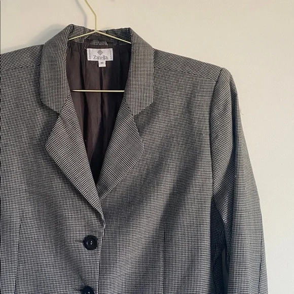 Zanella Italian Tailored Wool Blazer • Made in Italy - Picture 4 of 9